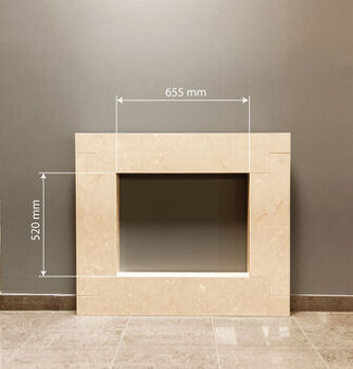 Elegantný mramorový obklad Botticino Classico