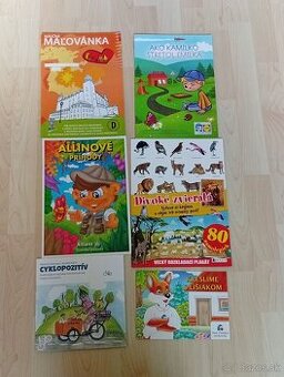 Náučné interaktívne časopisy a omaľovánky 2