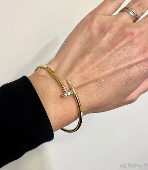 NOVÝ Jedinečný zlatý náramok zo 14k zlata - Korai