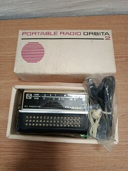 Predám tranzistorové rádio Orbita 2.