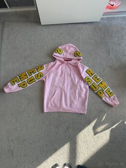 Supreme “TEAM” Hoodie – ružová (original)