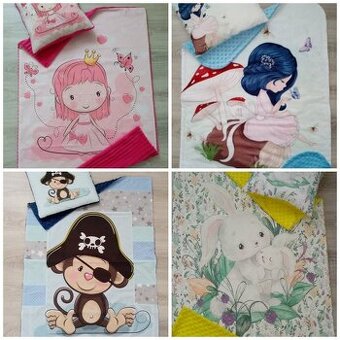 Minky deka a vankusik