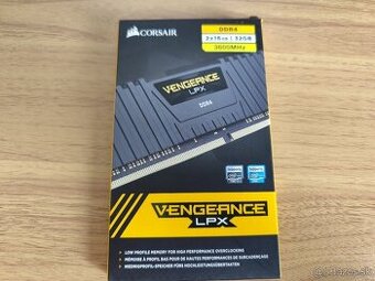 Predám RAM kit 32GB DDR4 3600MHz