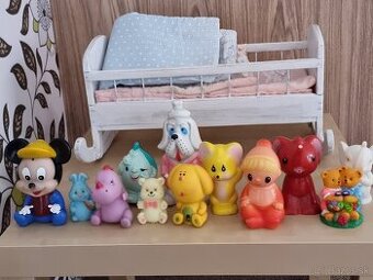 Retro, gumene hracky