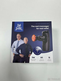 Mini masážna pištoľ BOB AND BRAD M7 Plus