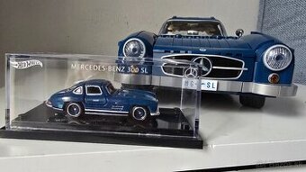 Mercedes-Benz 300SL Mattel Brick Shop Hot Wheels Premium ser