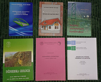 Knihy, stavebná fakulta Žilina