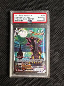 Evolving Skies	graded pokemon card slab	Umbreon VMAX moonbre
