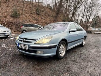 Peugeot 607 2.2 HDI 98kW digitální klima JBL kůže 2001
