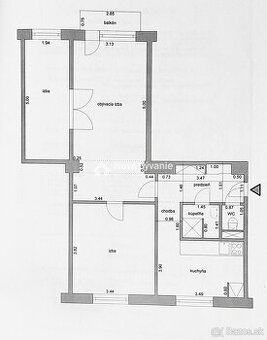 PRIPRAVUJEM NA PREDAJ rekonštruovaný 3izb.byt+balkón-Ružinov