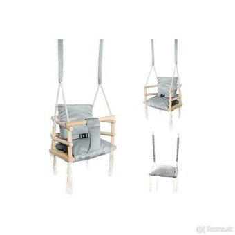 INTERIÉROVÁ HOJDAČKA ,ŠEDÁ