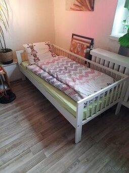 Detská posteľ IKEA Gulliver 160x70 cm s matracom