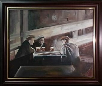 Obraz Varuzhan Aghamyan-Pri pive