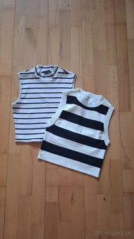Pruhovane crop topy