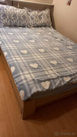 manželská posteľ š.140cm - 1