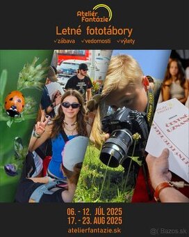 Letný pobytový foto tábor pre začiatočníkov aj pokročilých