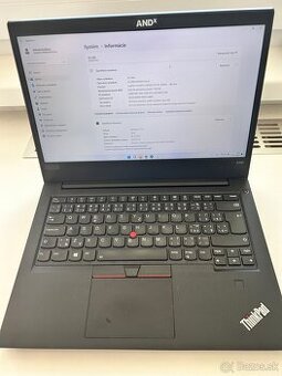 Výkonný LENOVO ThinkPad E480 – TOP STAV