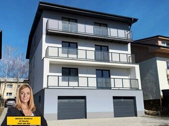 PREDAJ NOVOSTAVBA 4-izbový byt, garáž, pivnica, park.miesto