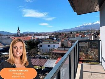 PREDAJ NOVOSTAVBA 4-izbový byt, garáž, pivnica, park.miesto