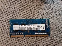 2GB DDR3 RAM - PC3-12800 - 1600MHz - SODIMM - Hynix