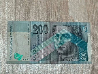 Slovenská bankovka 200 SK