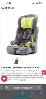 Detska autosedačka Kinder Kraft