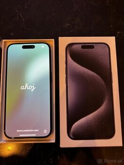 iPhone 15 Pro 256 GB Blue Titanium