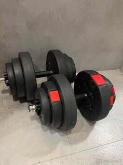 Nakladacie činky 37kg