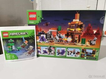 LEGO® Minecraft 21263 Banská šachta v pustatine + Bitka v bu