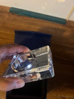 Luxusný krištáľový popolník + darčekové balenie - NOVÝ - 1