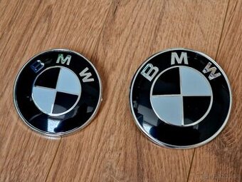 Znaky 74 mm / 82 mm BMW Black&White