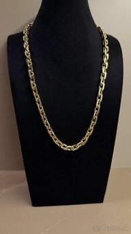 Zlata retiazka anker pilka 14k 585/1000 216g - 1