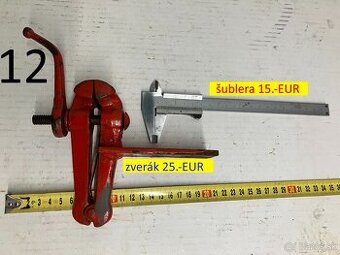 Rôzne náradie - klúče - vrtáky - nožnice