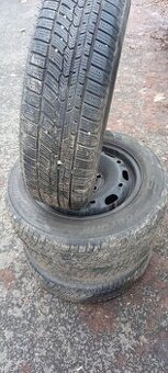 Škoda Fabia 1 zimne pneumatiky na diskoch