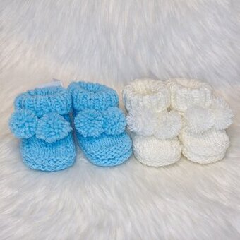 Detské chlapčenské topánočky botičky handmade