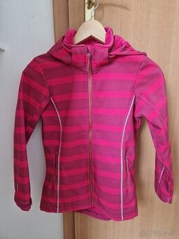 Softshelova bunda Tchibo 146/152 ruzova