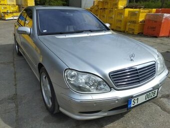 Mercedes-Benz S S55L AMG Long, krásne, rok 2000, 103 t km