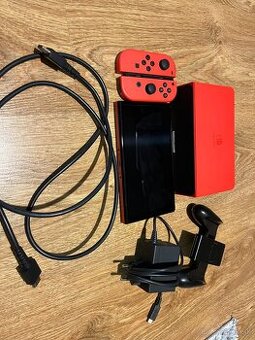 Nintendo Switch OLED Mário edition