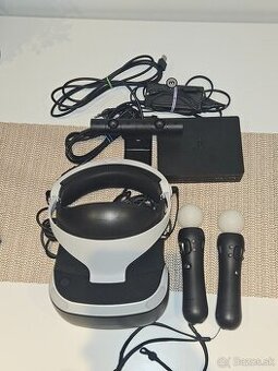 PS4 VR set + 2 ovladace a kamera
