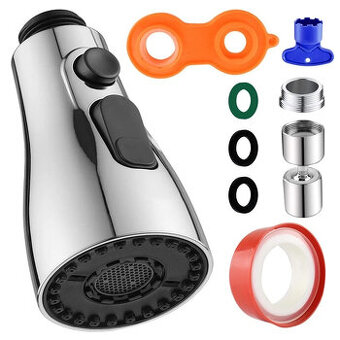 Nastaviteľný perlátor pre kuchynskú batériu