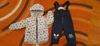 Otepľovačky a zimná bunda veľ. 86