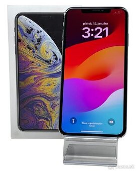 Apple iPhone XS Max 64 GB Silver, ZÁRUKA 12 MESIACOV