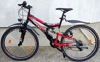 Celoodprúžený horský bicykel