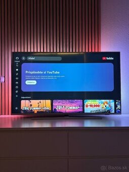 Predám 55" 4K Smart TV Philips 55PUS7304 – Ambilight