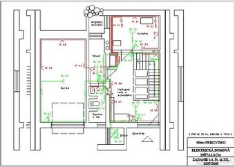 Projektovanie elektroinštalácií – domy, byty, prípojky