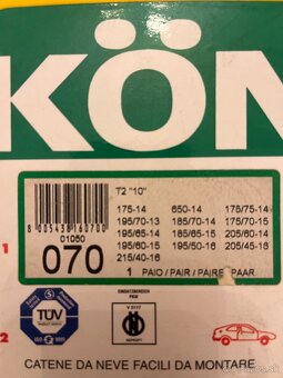 Snehové reťaze 070