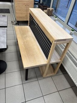 Predám drevenú lavicu na sedenie - 2ks