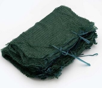 Vrecia na zeleninu (rašlové, zelené) 35 x 50 cm (nové)
