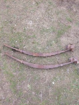 Listové pružiny- perá  multicar