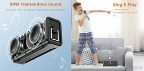 Bluetooth reproduktor Sounarc s karaoke